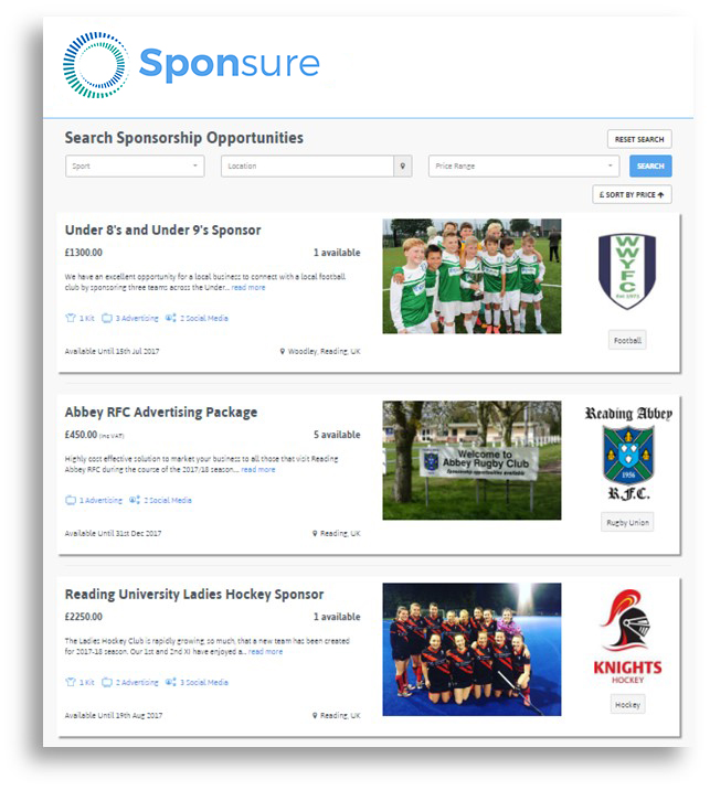 Sponsure, Provide sponsorship, provide sponsorship with sponsure, increase sales, drive marketing, brand awareness
