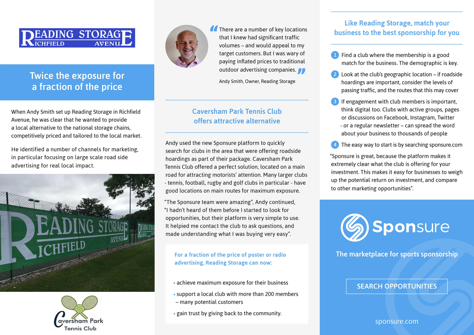 Increase sales and marketing with sport sponsorship